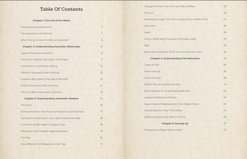 DADS FISHING JOUNRNAL (E-BOOK)