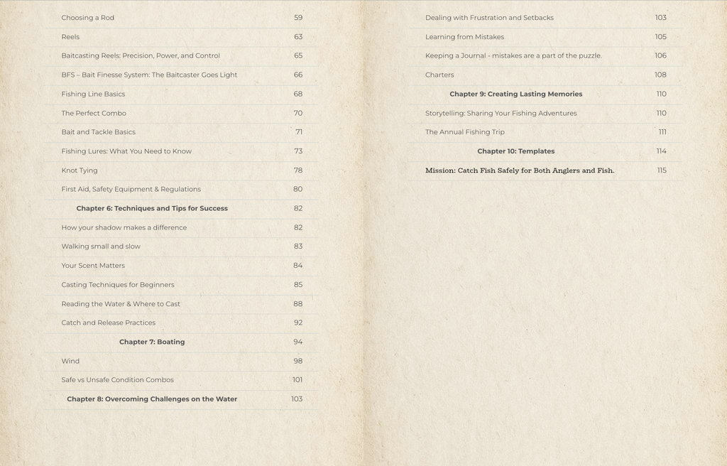 DADS FISHING JOUNRNAL (E-BOOK)