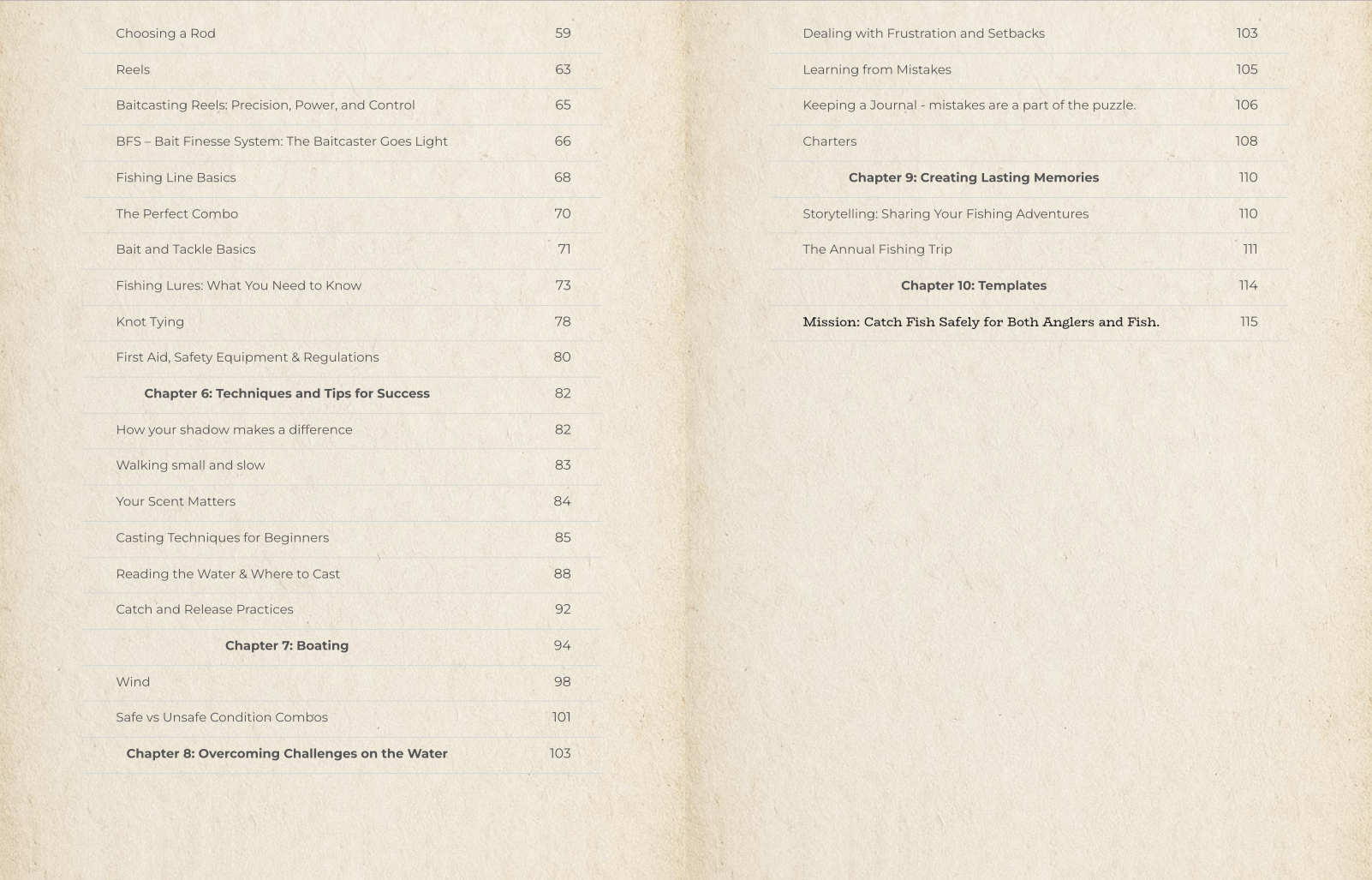 DADS FISHING JOUNRNAL (E-BOOK)