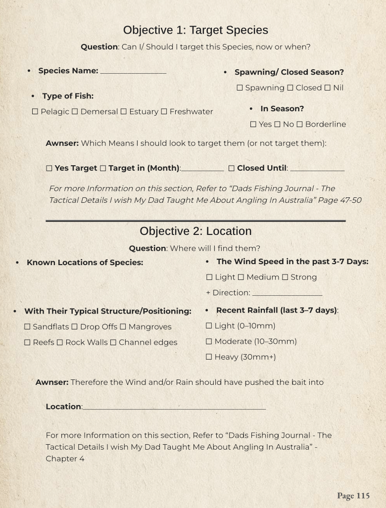 DADS FISHING JOUNRNAL (E-BOOK)