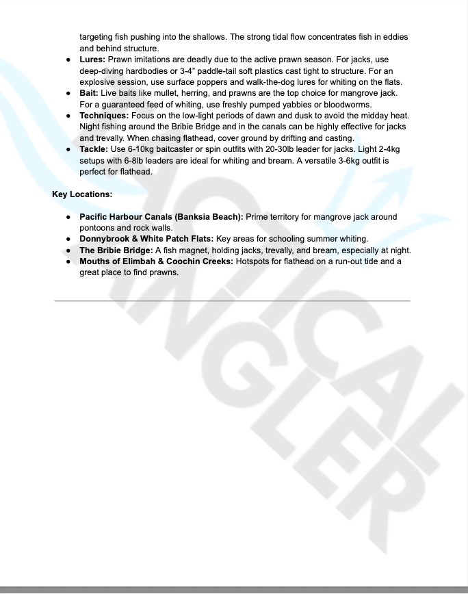 🐟 FREE 12-Month System Report - Pine RIver