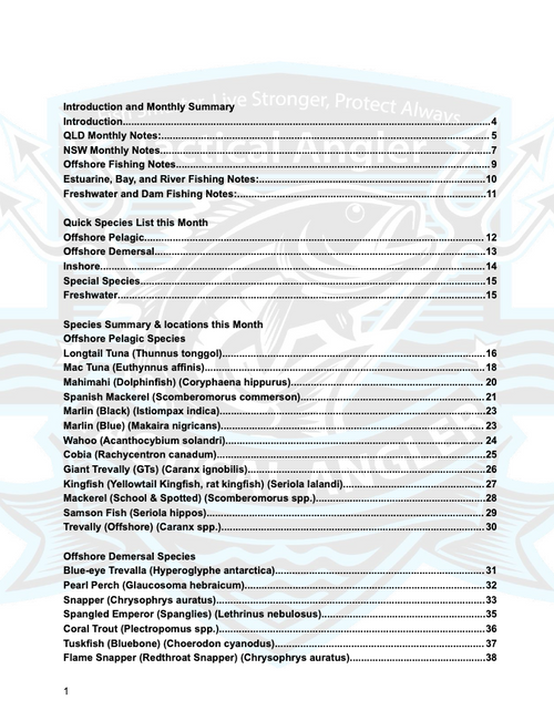 📈 APRIL: SEQ Anglers Monthly Fishing Action Report